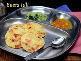 Beets Idli | How to make Idli without Rice