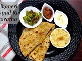 Bikaneri Papad Ka Paratha