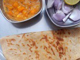 Carrot Pesarapappu Kura ~ Easy Side Dish for Roti