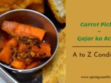 Carrot Pickle Recipe | How to make Gajar ka Achar