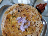 Cauliflower Aloo Stuffed Paratha