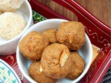 Coconut Besan Ladoo