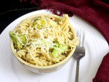 Creamy Corn Broccoli Fusilli