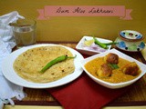 Dum Aloo Lakhnavi | How to make Fried Potatoes stuffed Paneer Kofta Curry