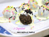 Easy 3 Ingredient Oreo Nutella Truffles