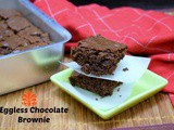 Eggless Chocolate Brownie