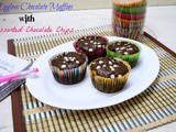 Eggless Chocolate Muffin with Assorted Chocolate Chips
