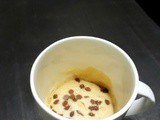 Eggless Microwave Vanilla Mug Cake