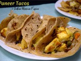 How to make Paneer Tacos ~ Indian Mexican Fusion Recipe