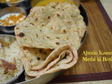 Kasuri Methi Ajwain Paratha | Ajwain Kasuri Methi ki Roti