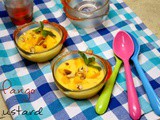 Mango Custard | How to make Creamy Mango Custard