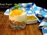 Mango Yogurt Cream Parfait ~ No Bake Dessert