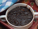Microwave Brownie in a Bowl ~ Egg-free