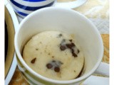 Microwave Eggless Banana Mug Cake