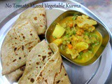 No Tomato Mixed Vegetable Kurma ~ No Tomato Recipes