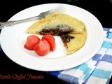 Nutella Stuffed Pancakes | How to make Stuffed Nutella Pancake