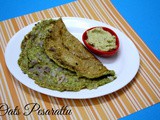 Oats Pesarattu | How to make Oats Moong Dal Dosa ~ 101 Dosa Varieties