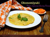 Okonomiyaki ~ Vegan Japanese Savory Pancake