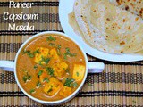 Paneer Capsicum Masala