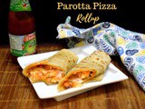 Parotta Paneer Pizza Rollup