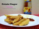 Potato Finger Kurkure Recipe | How to make Potato Finger Kurkure