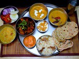 Punjabi Thali Menu