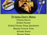 Pyjama Party Platter | Pyjama Party Menu