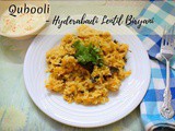 Qubooli Biryani | Hyderabadi Chana Dal Biryani