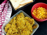 Quick Soya Chunks Biryani ~ Easy Lunch Box for Kids