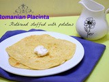 Romanian Placinta | How to make Romanian Potato Stuffed Flatbread