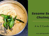 Sesame Seeds Chutney | Ellu Chutney