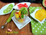 Tropical Fruit Parfait ~ Easy Desserts