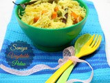 Vermicelli Vegetable Pulao ~ Easy Lunch Box Recipes for Kids