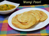 Warki Poori | How to make Layered Poori