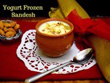 Yogurt Frozen Sandesh | How to make Shrikhand Sandesh