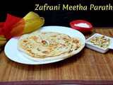 Zafrani Meetha Paratha