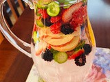 Fruit infused water