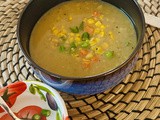 Sweet corn soup