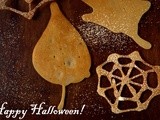 Healthy Halloween Treat - Spider Web Cookies