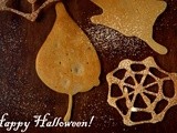 Healthy Halloween Treat - Spider Web Cookies