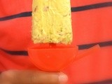 Kesar kulfi - Frozen Indian dessert