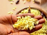 Spring picnic idea - Masala phori / puffed rice with chai