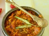 Suvir Saran 's Salmon  en papillote  with my tomato chutney recipe