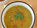 Warm lentil stew for breakfast - South beach diet for vegetarians
