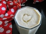 Apple oats shake