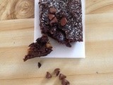 Banana nut Brownies|Christmas fruit brownies