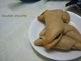 Chocolate crescents