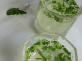 Cucumber mint cooler & Awards