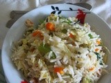 Egg fried Rice - Indo Chinese way