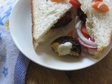 Falafel sandwich